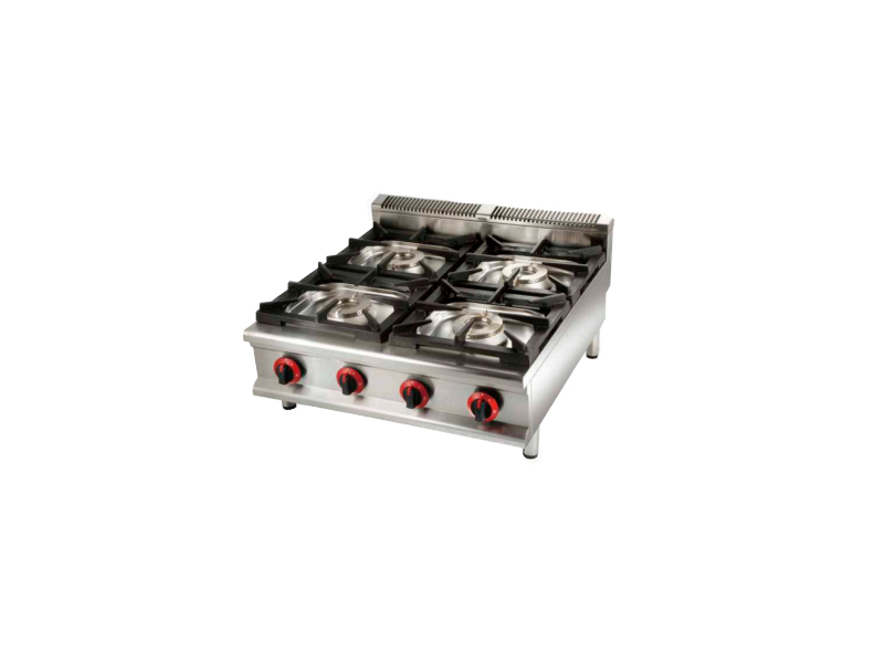 four burn table top gas